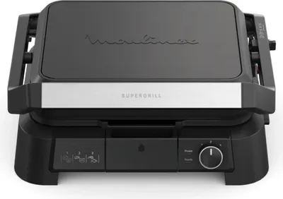 Produktbild von Moulinex Grill Supergrill 3-in-1 GI5108F0 2000W Schwarz