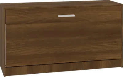 Produktbild von vidaXL Schuhbank Braun Eichen-Optik 80x24x45 cm Holzwerkstoff