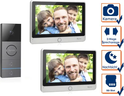 Produktbild von Byron Dic-24122 Video Gegensprechanlage Durchsichtig Durchsichtig One Size