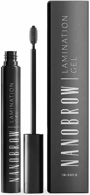 Produktbild von Nanobrow Lamination Augenbrauengel Schwarz, 7ml