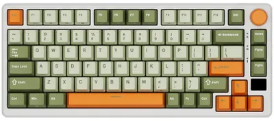 Immagine prodotto di Tastiera da gaming Royal Kludge RK-M75, colore grigio-azzurro, interruttori crema