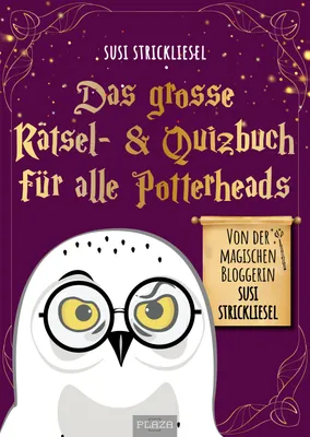 Produktbild von Das große Rätsel- & Quizbuch für alle Potterheads (von der bekannten Bloggerin Susi Strickliesel)