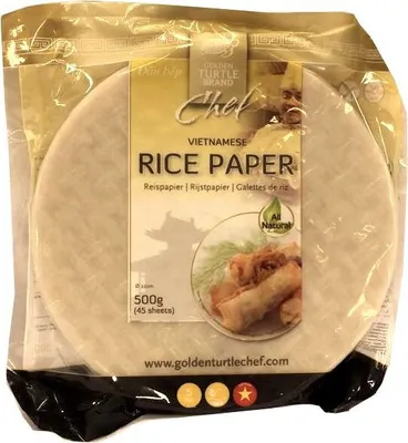 Produktbild von Rundes Reispapier Golden Turtle Chef 500 g