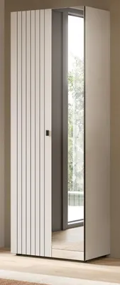 Produktbild von Garderobenschrank "Loreno" in Kaschmir Schuhschrank 70 x 192 cm, variable Inneneinteilung