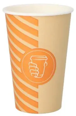 Produktbild von STARPAK Hartpapier-Kaffeebecher "Coffee Line" 0,3 l 50 Stück
