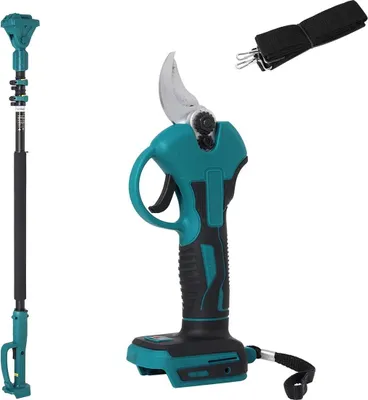 Produktbild von Akku-Elektro-Gartenschneider, starker Motor, langlebige Stahlklingen, Schere mit Stange, EU