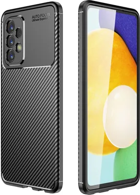 Produktbild von König Design Hülle kompatibel mit Samsung Galaxy A23 Kunststoff Soft Handyhülle - Handy Case Schwarz