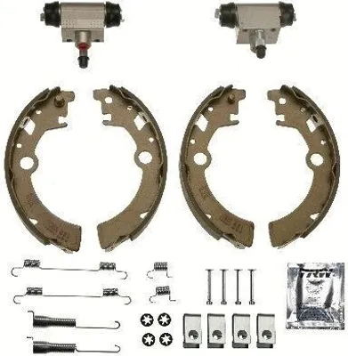 Produktbild von TRW Bremsbackensatz Trommelbremse Hinten für SUZUKI Wagon R Schrägheck 180mm BK2930