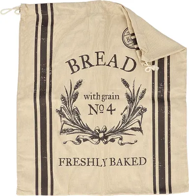 Produktbild von BIRKMANN Brotbeutel aus 100 % Baumwolle, L 38 x B 45 cm, waschbar & wiederverwendbar, umweltfreundli