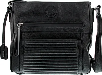 Produktbild von Rieker Damen Umhängetasche gestepptes Detail H1481, Farbe:Schwarz