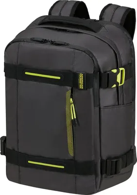 Produktbild von American Tourister URBAN TRACK Laptop Backpack Coated 15,6" Rucksack black/lime