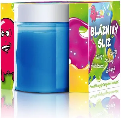 Produktbild von Megaslime Crazy Slime - Blau mit Blaubeerduft