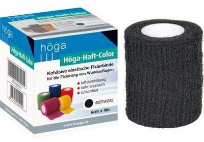 Image de Höga-Haft-Color 6cmx4m noir 1 pc