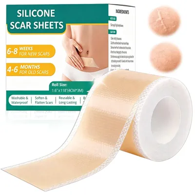 Image de 4 rouleaux de 300 cm de pansement hydrocolloïde pour les soins des plaies