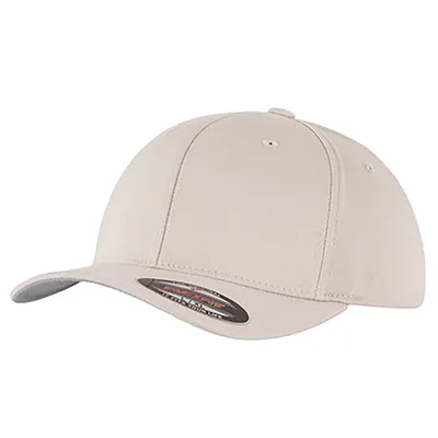 Produktbild von FLEXFIT 6277 | Wooly Combed Cap / Kappe / Mütze / Hut Stabile Front - Farbe: Stone - Größe: XXL