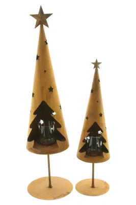 Produktbild von Windlicht "Tanne", 2er Set