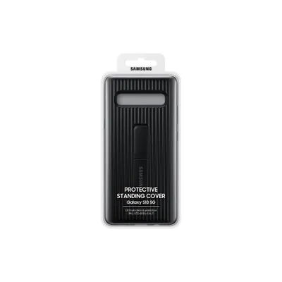 Produktbild von Samsung Hülle für Samsung Smartphone - Schwarz - Sturzsicher - Leder