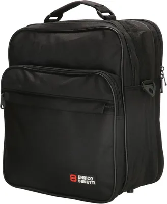Produktbild von Enrico Benetti Arbeitstasche Umhängetasche Herrentasche XXL Hochformat Schwarz