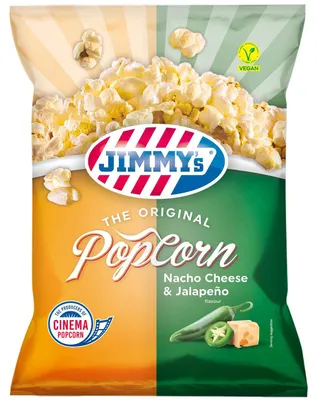 Image de Pop-corn Jimmy's à la mexicaine, au fromage nacho et au piment jalapeño, 90 g