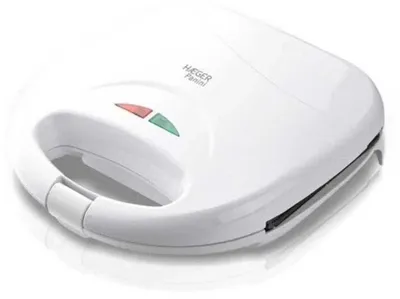 Obrázok produktu pre HAEGER PANINI - Sendvičovač s výkonom 750 W - nepriľnavá doska, grilovacia doska, automatické vypnutie, ochrana proti prehriatiu