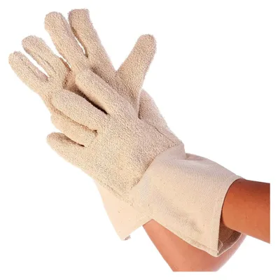 Produktbild von Hygostar Backhandschuh, 5-Finger, aus Baumwolle, im Paar