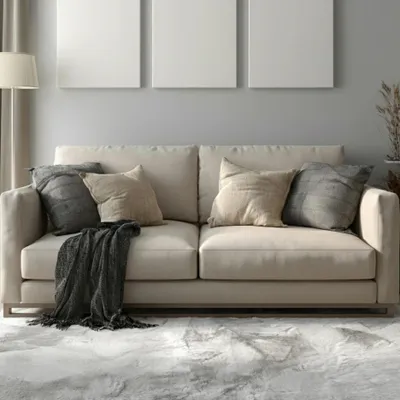 Tapis PASSUA Dave, gris clair