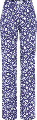 Produktbild von LSCN by Lascana Pyjamahose blau-geblümt Größe 40/42