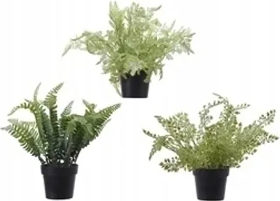 Obrázek produktu pro Umělá kapradina v květináči zelená 26 cm