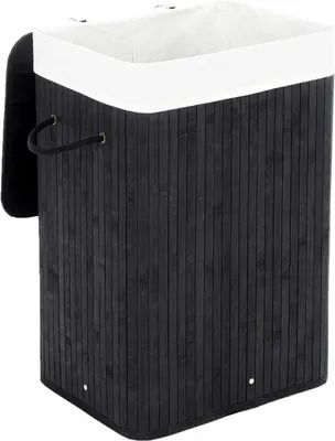 Image de Panier à linge Songmics LCB10B avec couvercle