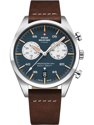 Produktbild von Swiss Military SM34090.04 Chronograph Herrenuhr 43mm 10ATM
