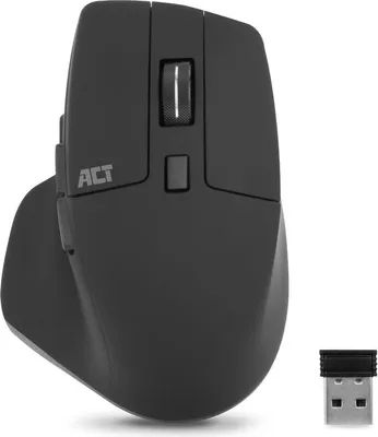 Obrázek produktu pro ACT AC5146, Pro praváky, RF bezdrátové + Bluetooth, 2400 DPI, Černá