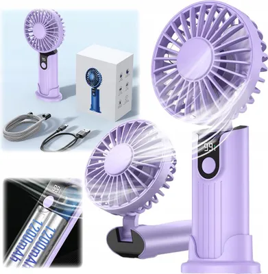 Produktbild von USB-Ventilator Leiser Mini-Tischventilator 2400mAh TOPK K38
