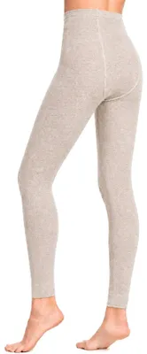 Productafbeelding van Weri Spezials dames leggings van katoen - beenwarmers zonder voet - warm en modieus