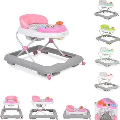 Produktbild von Cangaroo Lauflernhilfe Cody hhenverstellbar Musikfunktion Spielcenter Stopper rosa