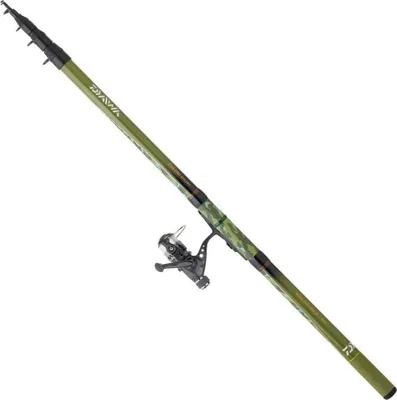 Zdjęcie produktu dla Zestaw wędkarski Daiwa Megaforce Rt+q820rm Zielony 4,00 m Zielony 4,00 m