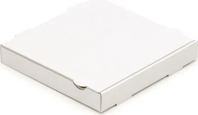 Produktbild von 2000 Pizzakartons 260 x 260 x 40 mm Pizzaschachteln Blanko Verpackungen weiß