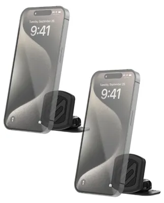 Obrázek produktu pro Scosche MAGKIT MagicMount, magnetický držák na mobilní zařízení, černý, 2 kusy
