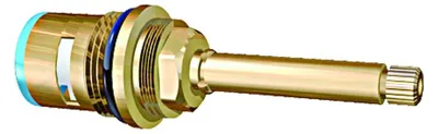 Duschventil Ein/Aus-Kartusche, Messing, 1 Stück