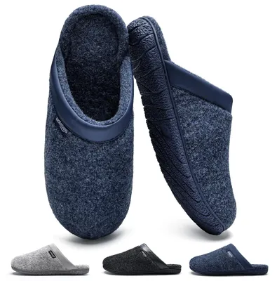 Imagen del producto de Zapatillas de casa - Forro cálido - Espuma viscoelástica - Para dentro y fuera de casa