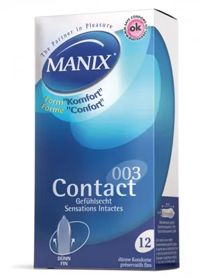 Obrázok produktu pre MANIX Kontakt 12 Kondome