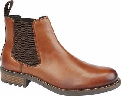Immagine prodotto di Roamers - Stivaletti da uomo "Elgin", pelle DF2199 (43 EU) (Marrone chiaro)