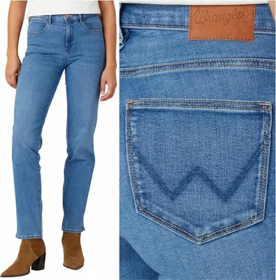 Produktbild von Wrangler STRAIGHT Aurelia gerade Denim-Hose für Damen W27 L30