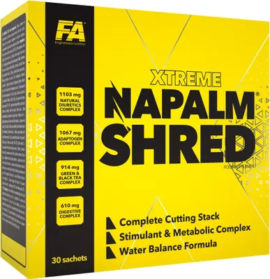 Produktbild von FA Nutrition NAPALM Shred 30 Portionen