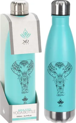 Produktbild von Thermosflasche Sport Edelstahl 0,5 l türkis