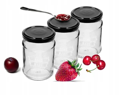 Image de Bocaux à vis 3 pièces 250ml