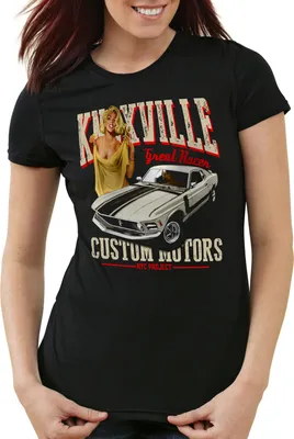 Produktbild von style3 Knoxville Mustang Damen T-Shirt muscle car eleanor, Größe:XL