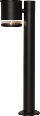 Produktbild von Solar Wegeleuchte ,Vienna', LED Leuchtpfosten mit Dämmerungssensor, schwarz, H 50cm