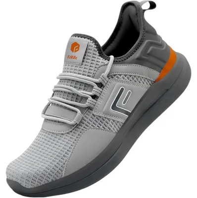 Produktbild von FitVille Sportlaufschuhe Dämpfend Atmungsaktiv Grau 43 EU