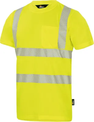 Produktbild von VIZWELL Warnschutz T Shirt VWTS 3N Gr. L gelb