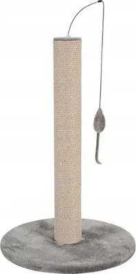 Produktbild von Zolux Katzenkratzbaum mit Spielzeug 63 cm - grau